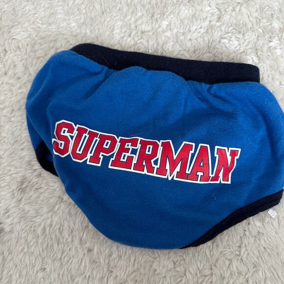 Superman Outfit Baby Boy 6 Months T Shirt Bloomers Shorties - Picture 5 of 7